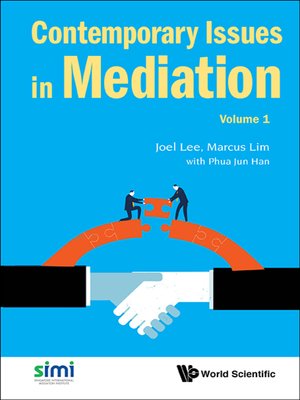 cover image of Contemporary Issues In Mediation--Volume 1